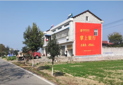台前墙体广告具有的独特优势