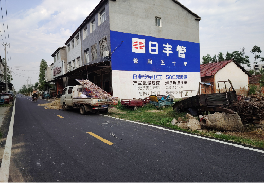 台前墙体广告制作复杂吗?