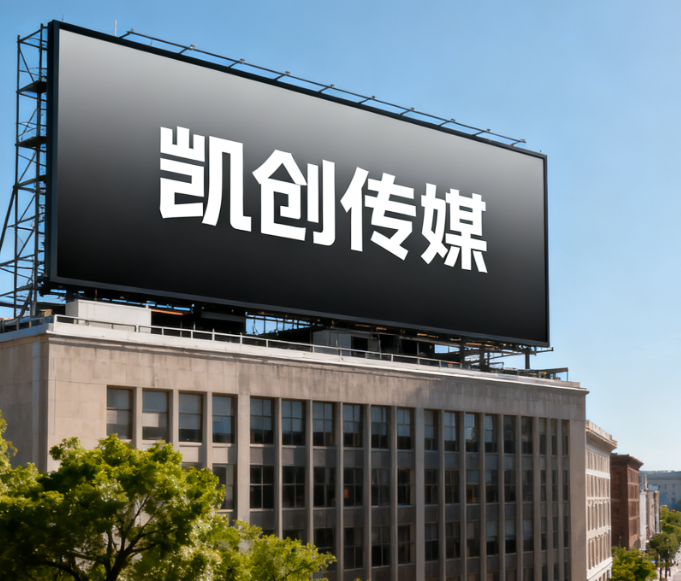 台前户外广告牌的设计与制作